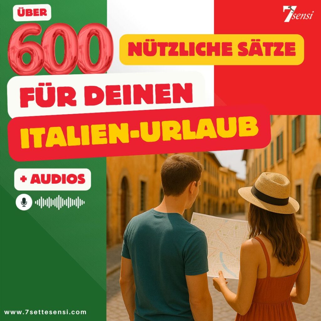 Italienisch Urlaubs-Sprachguide perfekt für deinen Italien Urlaub